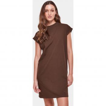 Urban Classics Ladies Turtle Kleid mit verlängerten Schultern - Grau