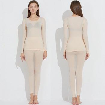 John Segunda Piel: Conjunto de Invierno Largo y Térmico para Mujer
