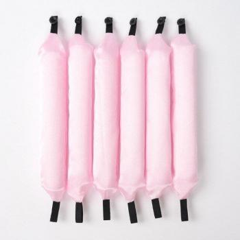 6 Pcs Satin Hair Rollers