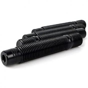 OMP bulloni di fissaggio neri 4 uds 100 mm M14 x 1.25