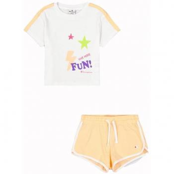 Textil Sportswear marca Champion modelo 404678-Ww001 para junior en color blanco