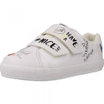 Giosetto 47330 Scarpe da Ginnastica Basse per Bambino, Colore Bianco (Blanco 000), Taglia 32 EU