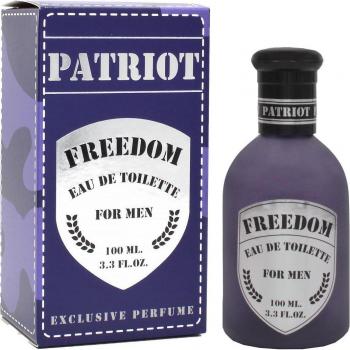 Apa de toaleta pentru barbati FREEDOM Parfum, PATRIOT, 3 ml violet