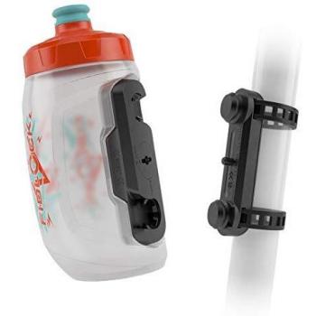 Fidlock Twist 450ml Universal Bottle Clear/Orange