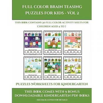 Puzzles Worksheets for Kindergarten