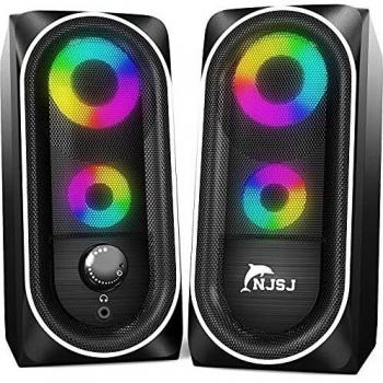 USB-Powered RGB Desktop Audio System