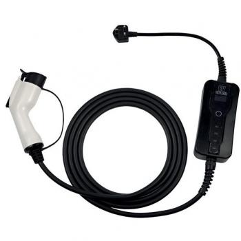 APEC EV Charging Cable - Type 1 Female to UK Plug with Controller 5m
