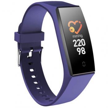 Lacyie Montre Connectée Violet pour iPhone et Android