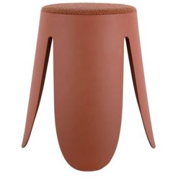 Tabouret Keystone en terracotta