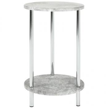 M&S Haku Möbel Tavolino Cromato Ø 30 x H 50 cm
