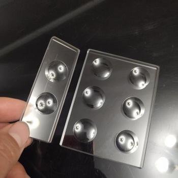 Lames de Microscope à cavité concave 5MM 3MM verre optique poli