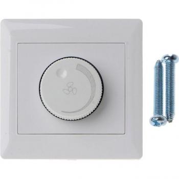 Regulador de intensidad para ventilador de techo con botón de pared