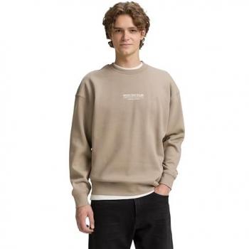 TOM TAILOR Denim-Sweatshirt mit Logo Print