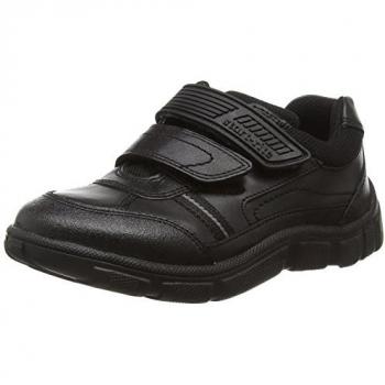 Start-Rite Boy's Luke Infant School Shoes – Black, Size 1 (Older)/G Wide