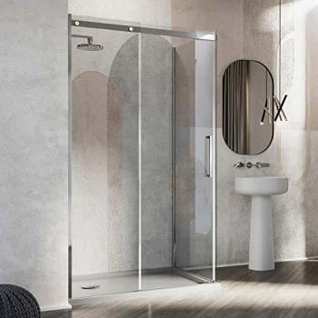 IDRALITE Mampara Rectangular 8mm Transparenta con EasyClean Prime Duo 70x130 cm H200 Izquierda