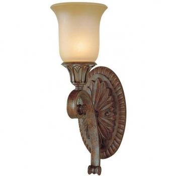 Feiss FE-STIRLING-CASTLE1 Wandleuchte 1xE14 60W Stahl Bronze