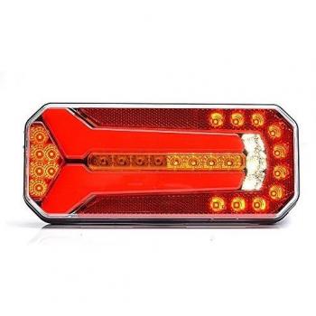Feu de recul remorque gauche/droite transparent 12V/24V