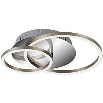 Briloner Leuchten - Dimmbare LED Deckenlampe mit drehbarem Modul, 3.000 Kelvin, 390x300x80mm