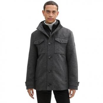 TOM TAILOR 2-in-1 Jacke grau Herren Größe XL