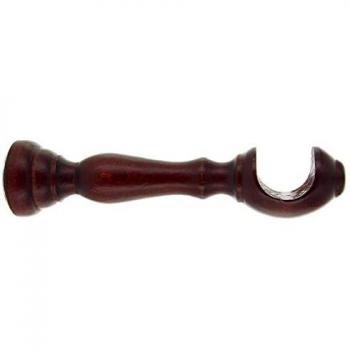 Capaldo supporto legno per bastone ciliegio 18 cm (set da 2)