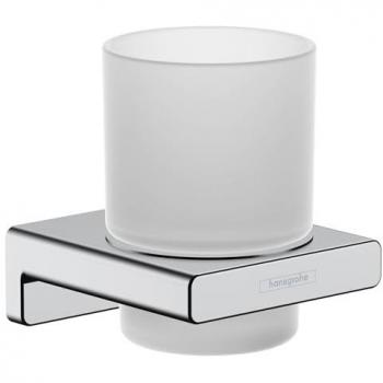 Hansgrohe AddStoris Toothbrush Tumbler in Chrome