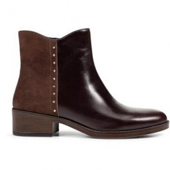 Bottines Marron Foncé Geox Camexia