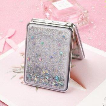 Dual-Sided Mini Pocket Makeup Mirror