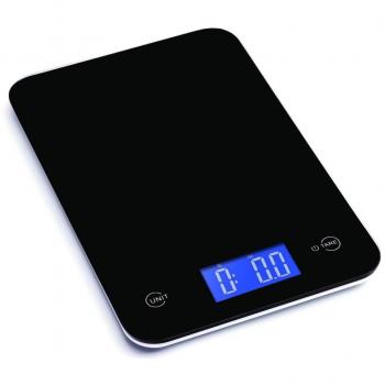 Bilancia da Cucina Digitale LCD 5kg con Piatto in Vetro