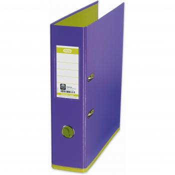 Classeur MyColour Oxford - Largeur de dos 80 mm - Violet / Vert