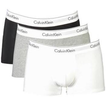 Calvin Klein Multicolor Logo Stretch Trunks – 3 Pack – Size M