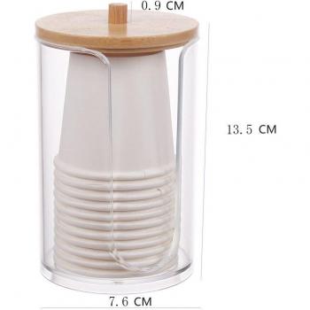 Kosmetik Organizer aus Acryl für Baumwollpads und Q-Tips