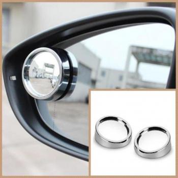 Car Truck Vehicle Blind Spot Convex Mirrors - 2 Pcs (1 Pair)