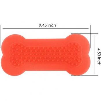 Jouet de Douche pour Chiens en Silicone