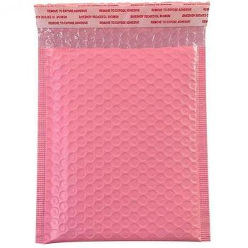10Pcs Pink Co-Extruded Bubble Envelopes