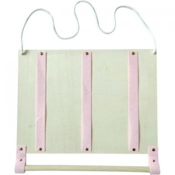 Étagère de rangement en bois nordique pour accessoires de filles - Épingle à cheveux, bijoux, ceinture et décorations de chambre