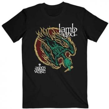Lamb Of God: Ashes Of The Wake – Men’s Black T‑Shirt, Size Small