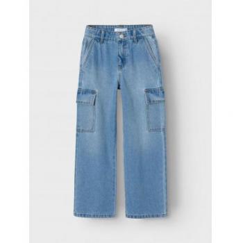 Jeans cargo ragazza