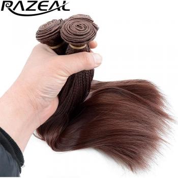 Extensions Tressées Synthétiques Noir-Blond Razeal