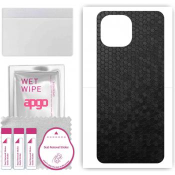 Funda Adhesiva de Protección para Xiaomi Mi 11 Youth - Diseño Panal Negro