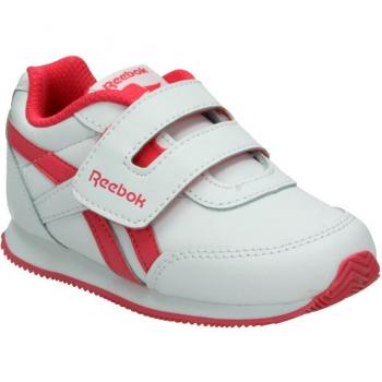 Reebok Royal Cljog 2 KC, Zapatos de Primeros Pasos Unisex Bebé, Blanco / Rosa
