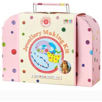 DIY Jewelry Design Suitcase – Buttonbag Edition