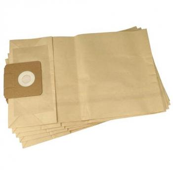 VHBW 5‑Pack Vacuum Cleaner Bags for Cleanfix S10 Series – Filter Paper, Brown
