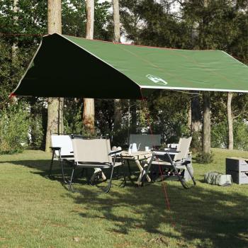 VidaXL Waterproof Camping Tarp Green 420x440 cm