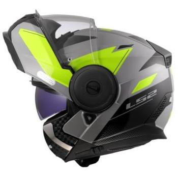 Casco Moto Modulare P/J LS2 FF902 SCOPE II DURIA Grigio Gial taglia 3X