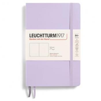 Lila Notizbuch „Leuchtturm“ – 123 nummerierte Seiten, Softcover B6+