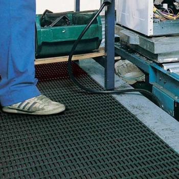 PVC Heronair Griglia Rotolo Nero 75cm X 10m