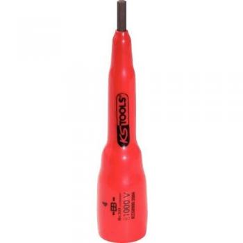 KS Tools 3/8 Isolierte Bit-Stecknuss Innensechskant, 5mm, 82mm lang
