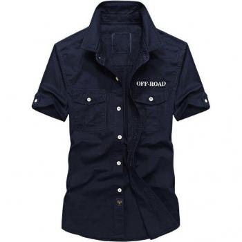 Camisa Masculina Algodón Suelta 4XL Estilo Streetwear