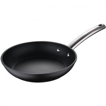 MasterPRO Bratpfanne, Pfanne Masterpro BGMP-3553 Schwarz Aluminium Schwarz/Silberfarben