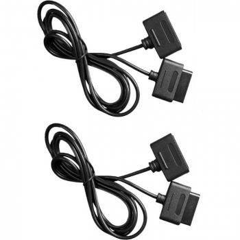 Cable de Datos 1,8 m (1 o 2 unidades) para Nintendo SNES Controlador Retro‑Duo FC Twin